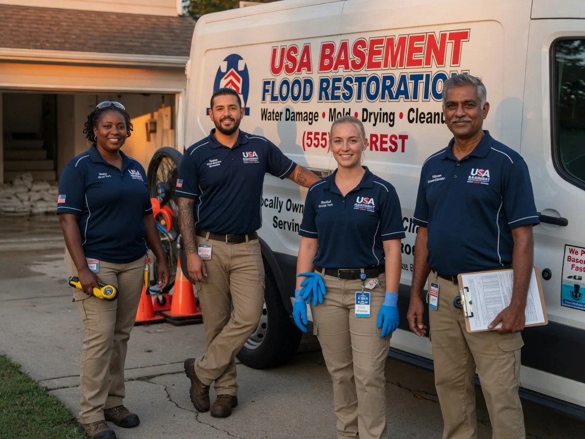 Basement Flood Cleanup company in Lodgepole, SD